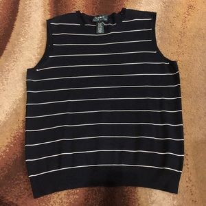 Black and white striped top never worn